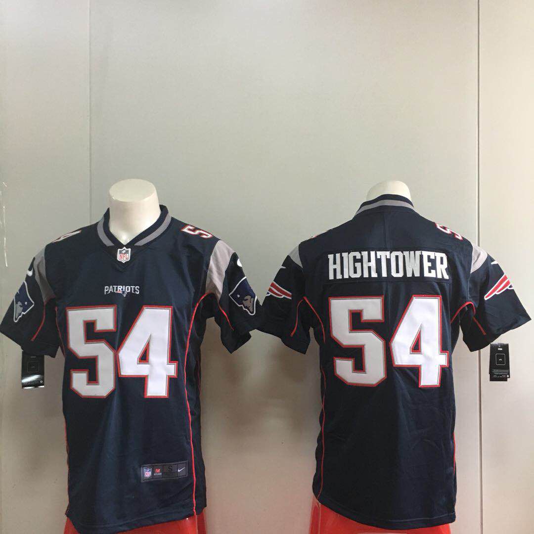 Men New England Patriots #54 Hightower Blue Nike Vapor Untouchable Limited Playe NFL Jerseys->new england patriots->NFL Jersey